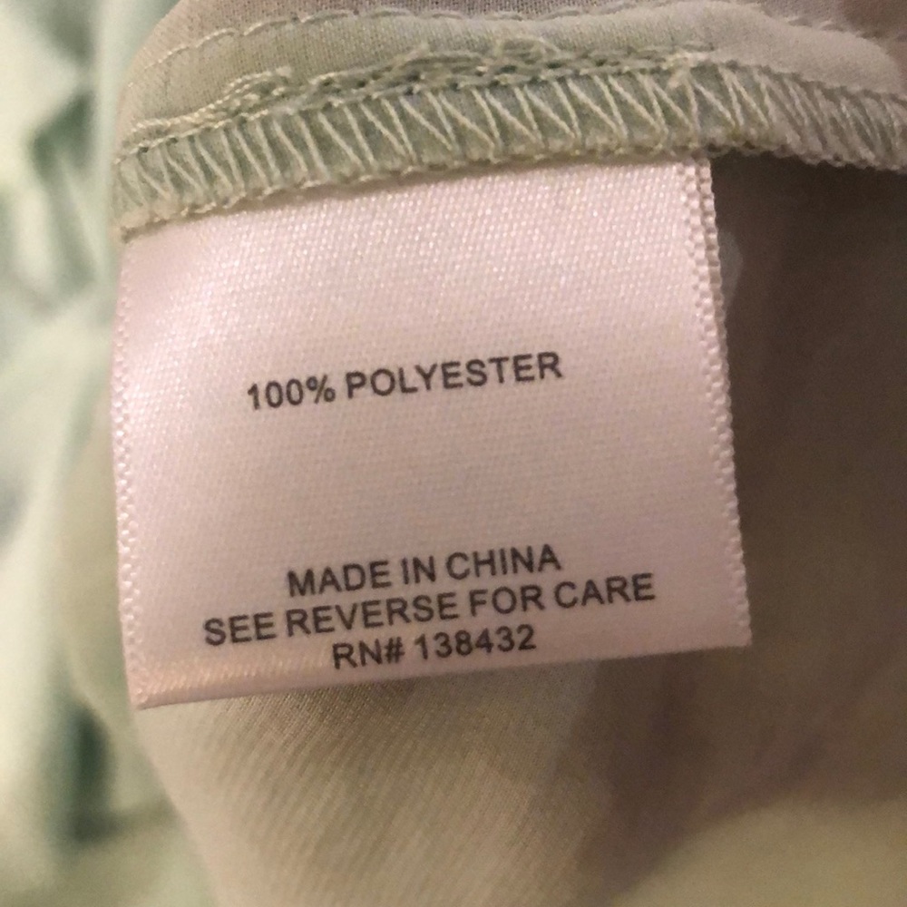 ModCloth Mint Green Ruffle Blouse - Picture 5 of 6
